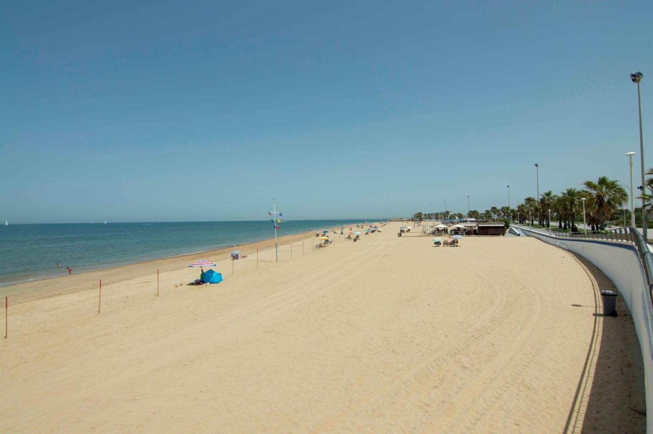 Cruz Del Mar Beach, Apartamentos Living Sur Чипиона Экстерьер фото